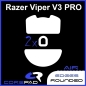 Preview: X-RAYPAD Jade Obsidian Mouse Skates Tiger EspTiger Ice Arc Corepad Skatez AIR Razer Viper V3 Pro
